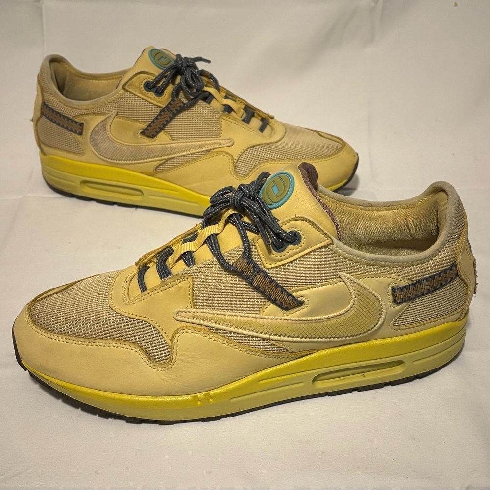 Nike Air Max 1 Travis Scott Saturn Gold Cactus Jack DO9392-700 Men’s Size 14